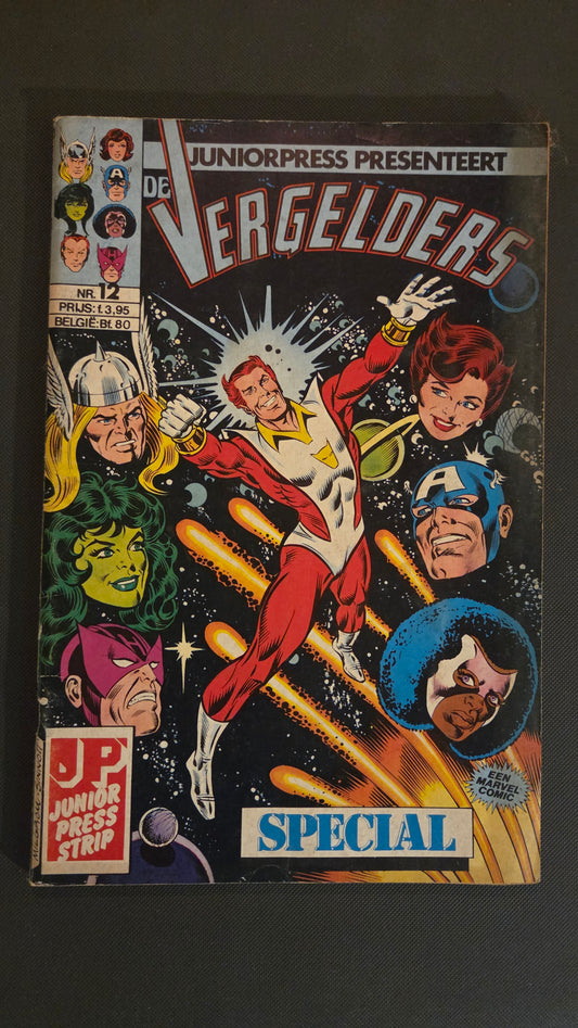 Marvel Juniorpress Presenteert: De Vergelders Nr. 12 (Special) | Dutch Avengers Comic | Vintage Edition