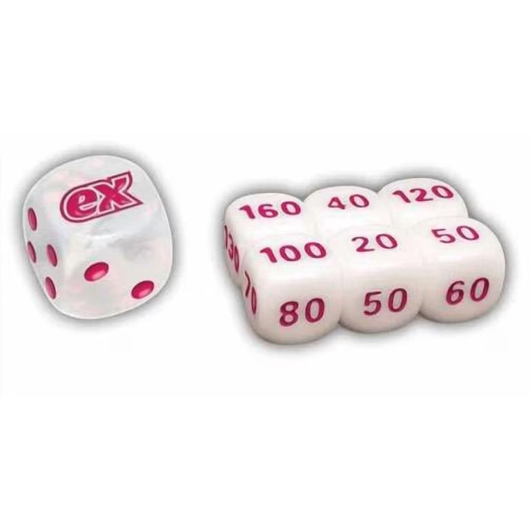 Pokémon White Flare ETB Dice Set – English Pokémon TCG