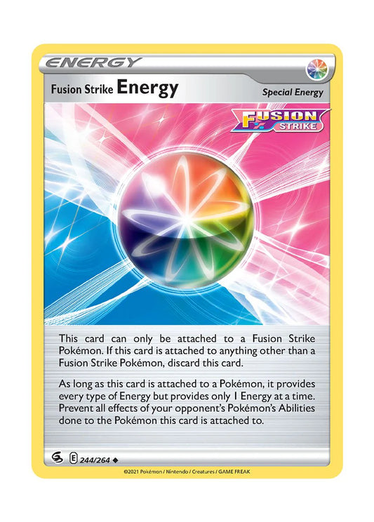 244/264 Energy / Special Energy / Fusion Strike Energy / Uncommon (Fusion Strike) English card