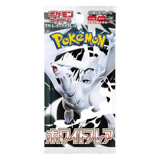 White Flare Booster Pack – Japanese Pokémon TCG (Limit 3 per Customer, Free Shipping at 3)